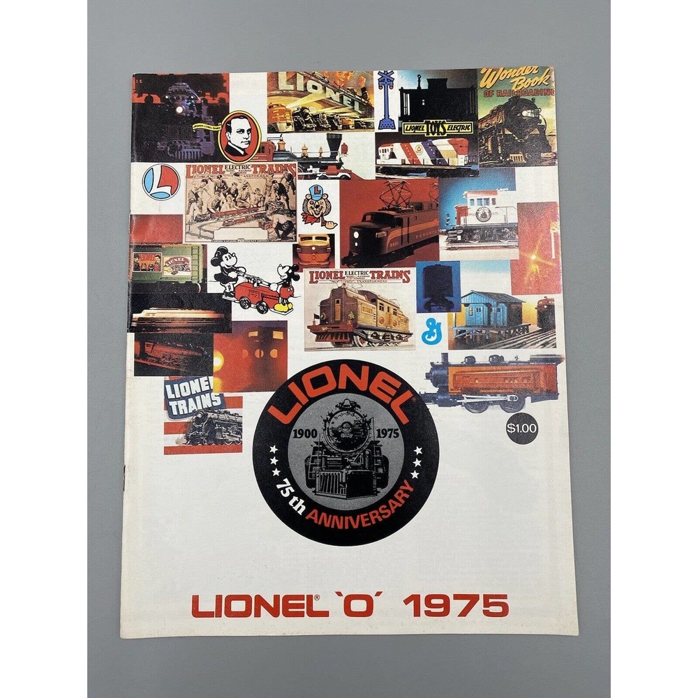 Lionel 1975-A 75th Anniversary 1975 HO Scale Catalog Magazine